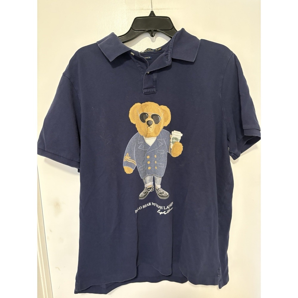Polo Ralph Lauren Bear Polo Shirt Size XL Cody